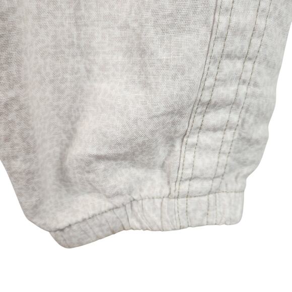 Athleta Women’s Linen Jogger Animal Print Beige SZ 14 - Picture 8 of 16